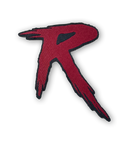RAID Magazin "R" - Roter Gewebter Patch