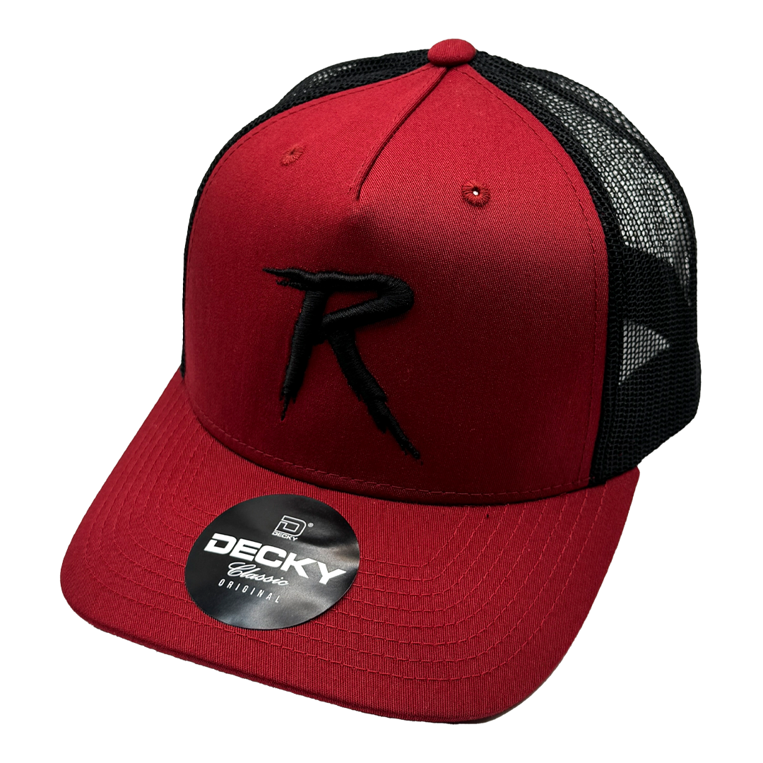 RAID Magazine Cap kardinal/schwarz